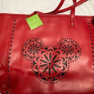 NWT Mickey/Disney/Vera Bradley vinyl bag. SEE PICTURES/DESCRIPTION. AS IS.